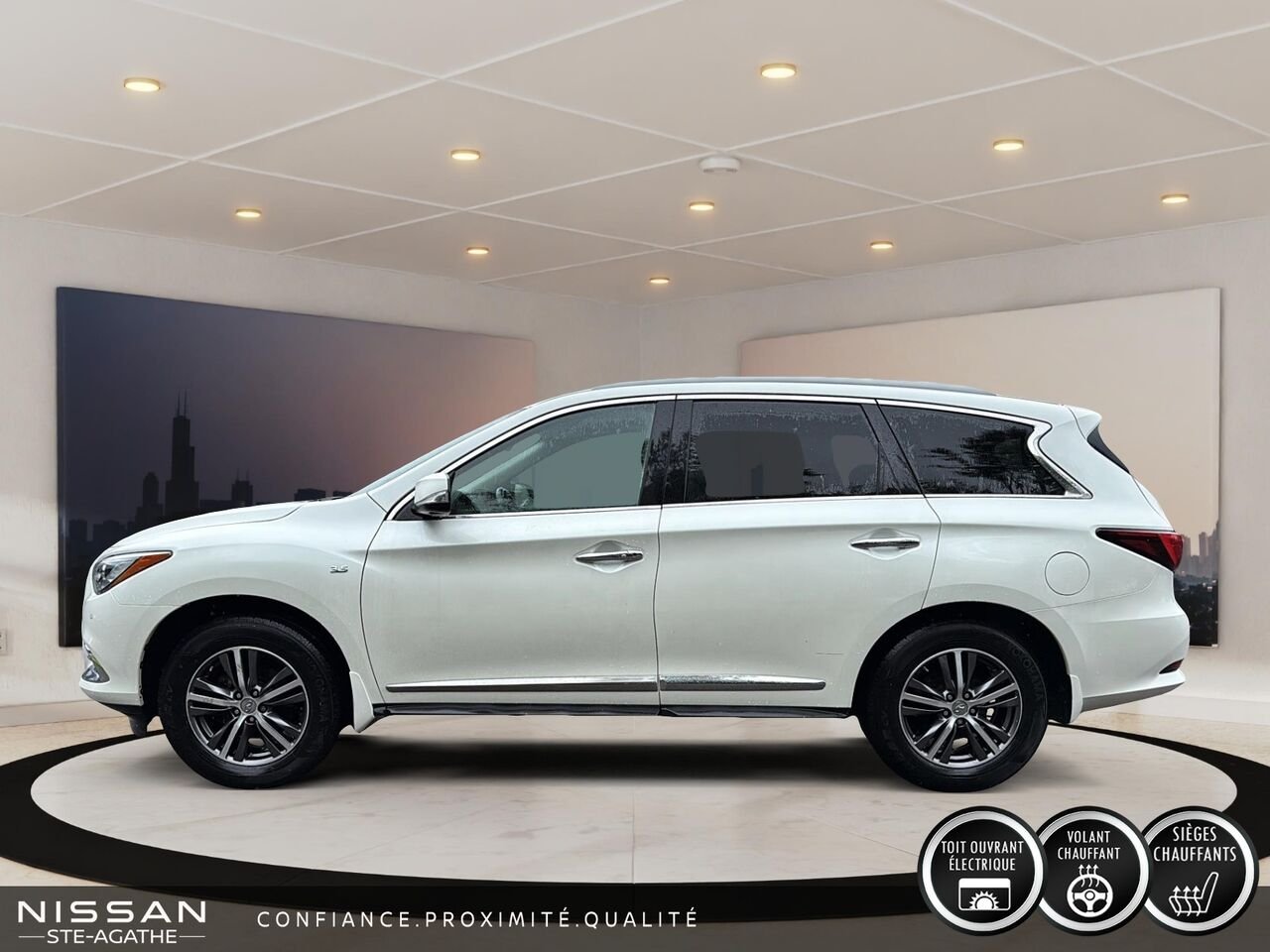 INFINITI QX60 2017 Blanc Saint-Jérôme - photo #5
