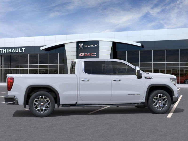 2026 GMC Sierra 1500 SLT cabine multiplace 4RM 157 po Glacier White Tricoat Sherbrooke - photo #4