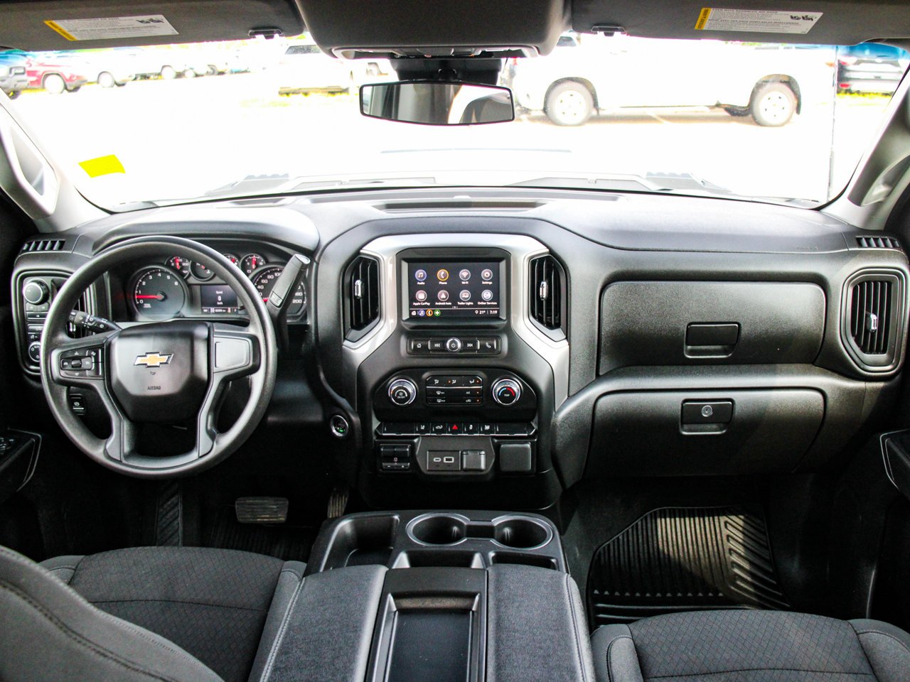 2024 Chevrolet Silverado 2500HD 4WD Crew Cab 159 Custom White Sherwood Park - photo #27