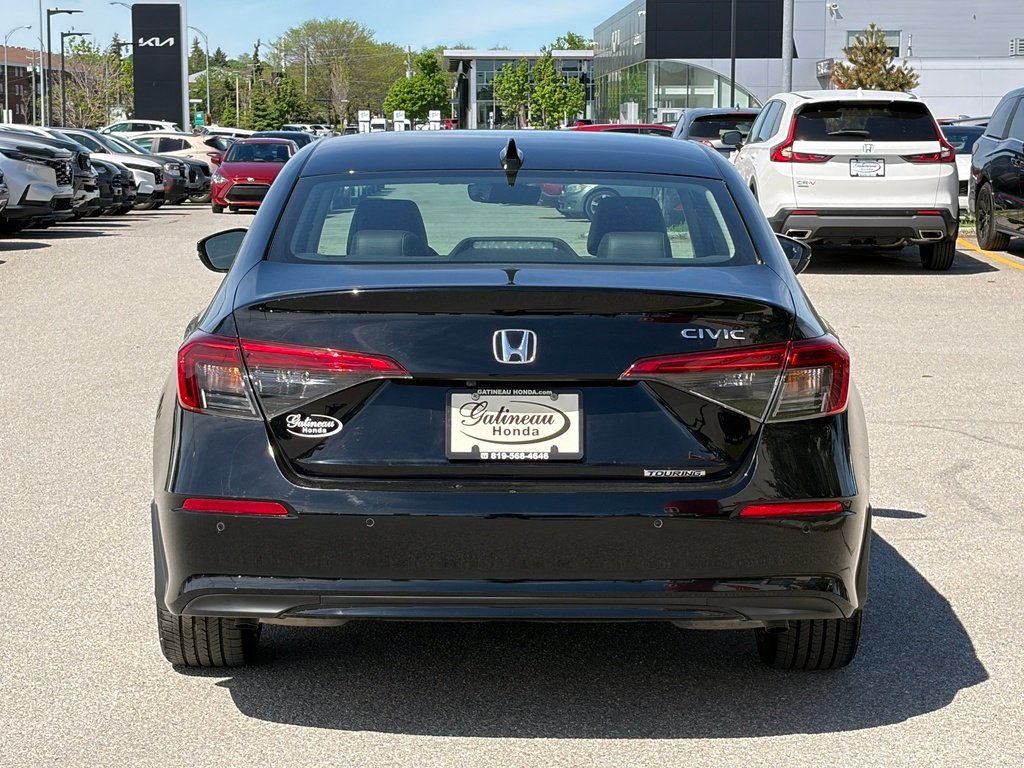 Honda Civic Sedan Touring 2022 Noir Gatineau - photo #4