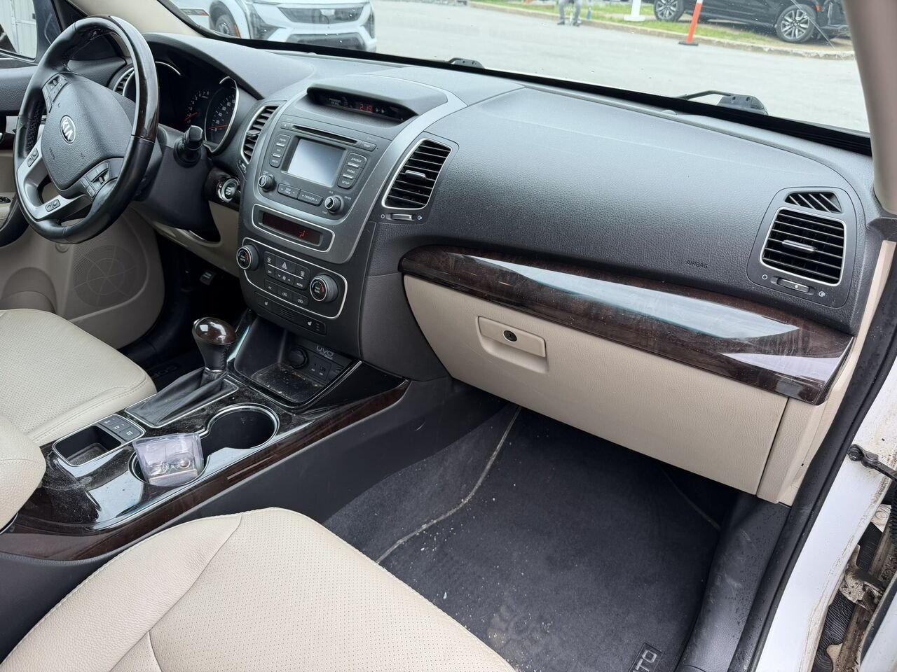Kia Sorento EX AWD CUIR TOIT PANORAMIQUE 2015 Blanc Laval - photo #13