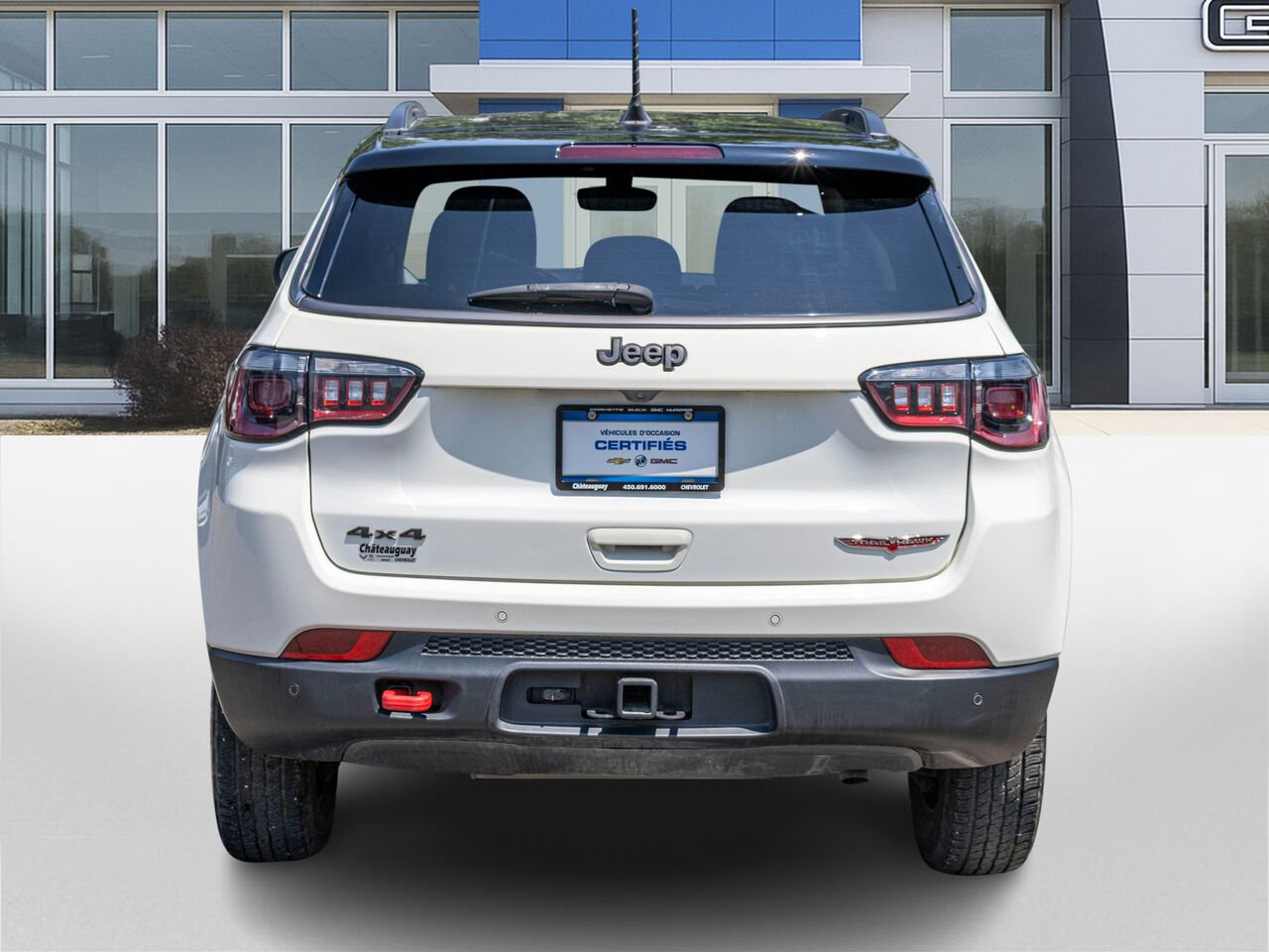 Jeep Compass Trailhawk 4x4 2021 Blanc Châteauguay - photo #3