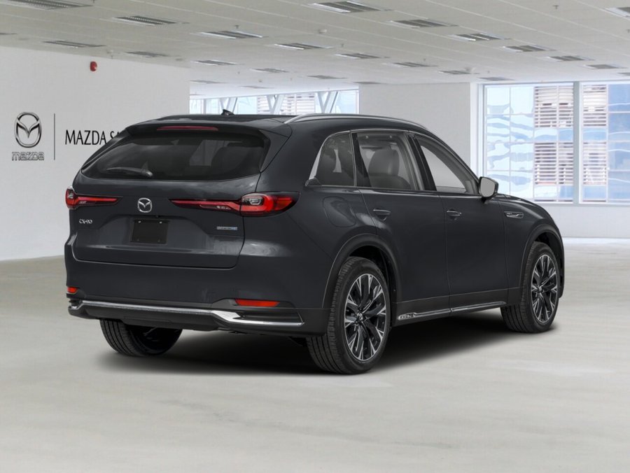 MAZDA CX-90 hybride rechargeable GT TI 2026 Noir de jais mica