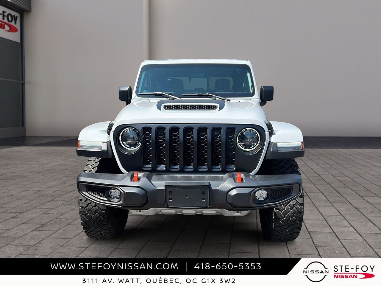 2023 Jeep Gladiator MOJAVE CREW CAB White Ste-Foy - photo #1