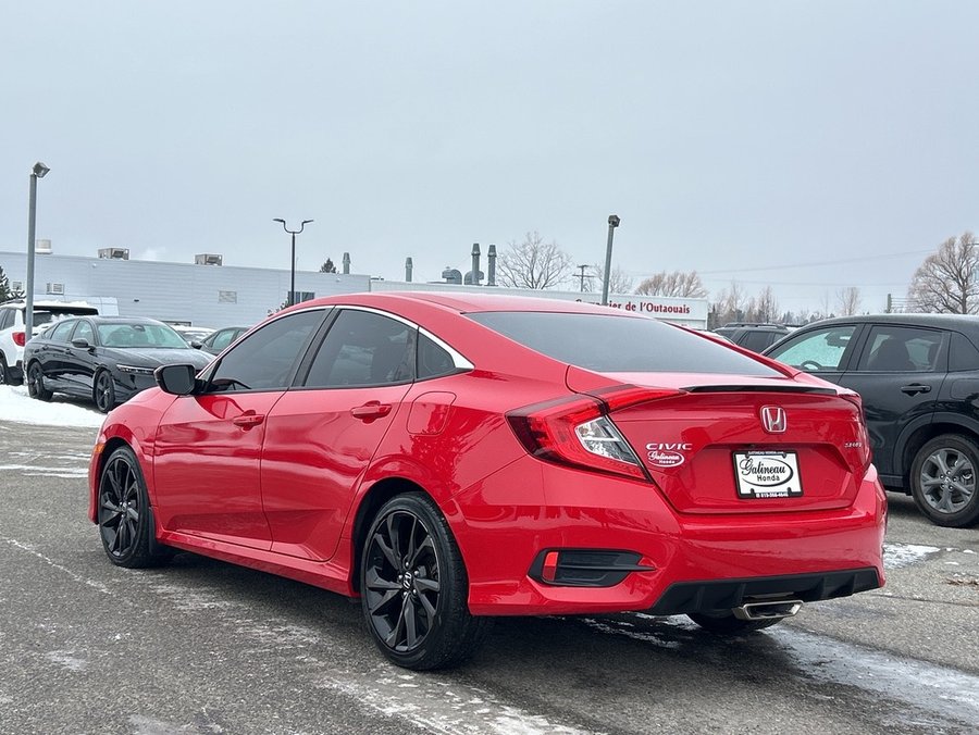 Honda Civic Sedan 2020 2020 Rouge
