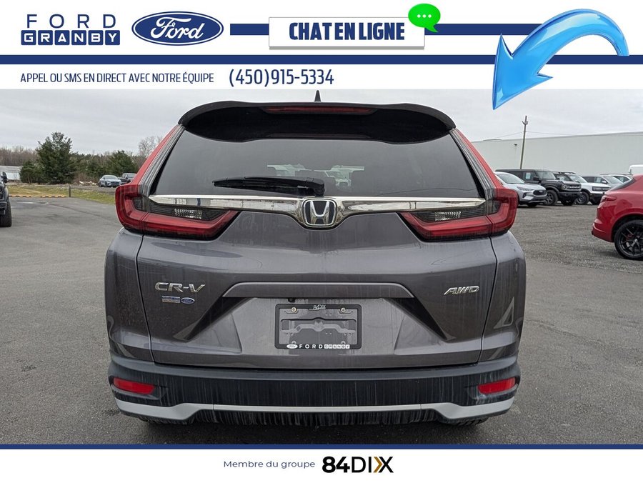 Honda CR-V LX AWD, CAMERA, SIEGES CHAUFFANTS 2020 Gris
