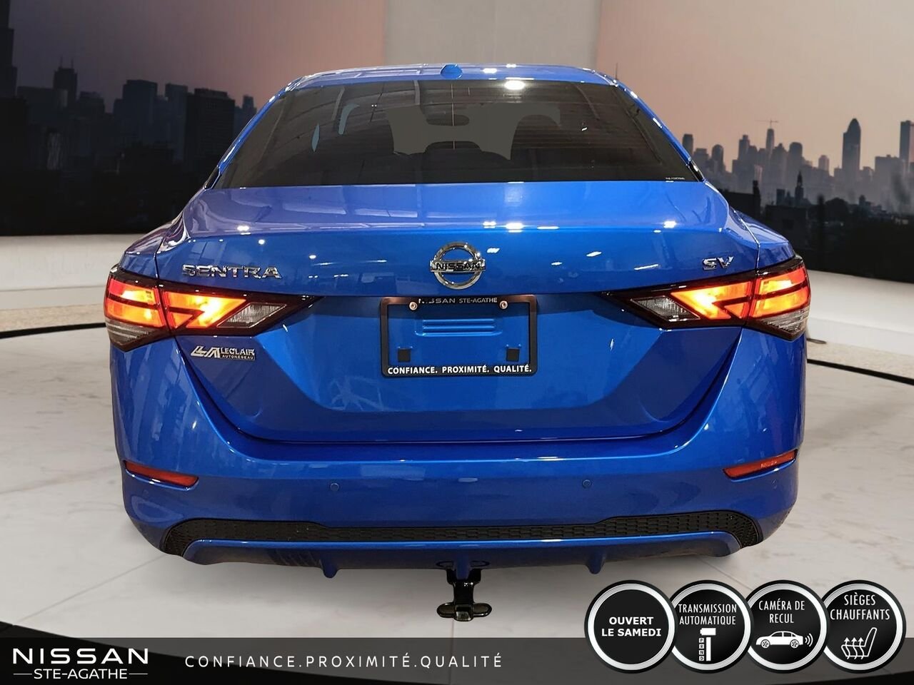 2023 Nissan Sentra Blue Sainte-Agathe-des-Monts - photo #3