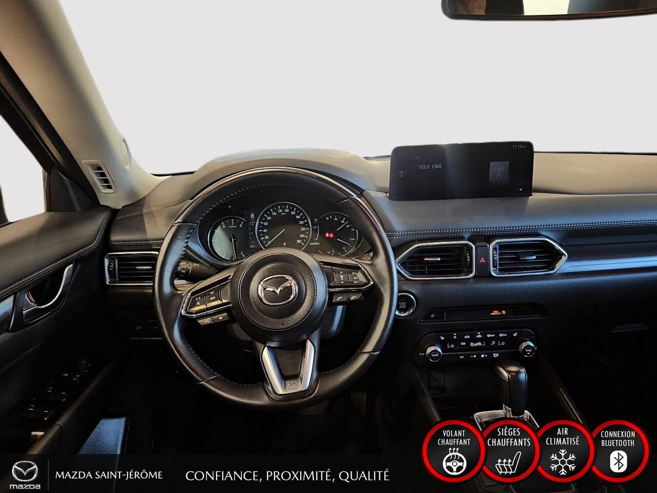 2024 Mazda CX-5 GS TI sans désactivation de cylindres Red Saint-Jérôme - photo #21