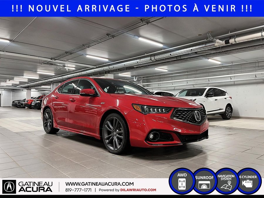 Acura TLX *** UN PROPRIO + CLEAN CARFAX + BAS KILOMÉTRAGE*** 2019 Rouge