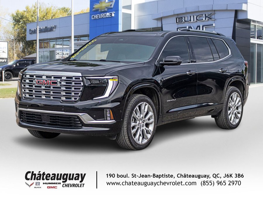 GMC Acadia Traction intégrale 4 portes Denali 2024 Noir