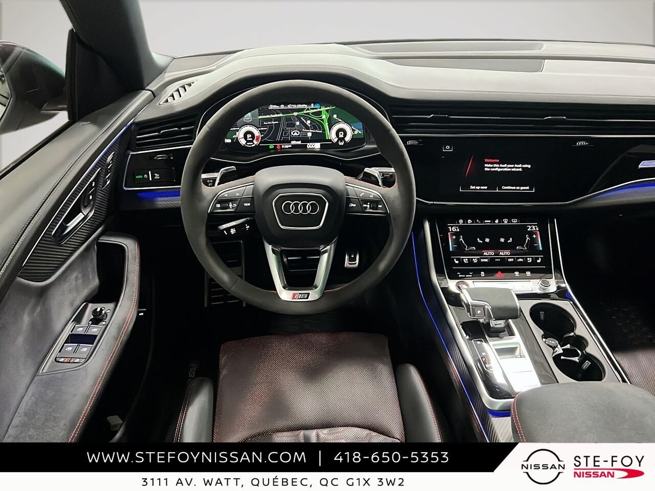 2026 Audi RS Q8 PERFORMANCE White Ste-Foy - photo #13