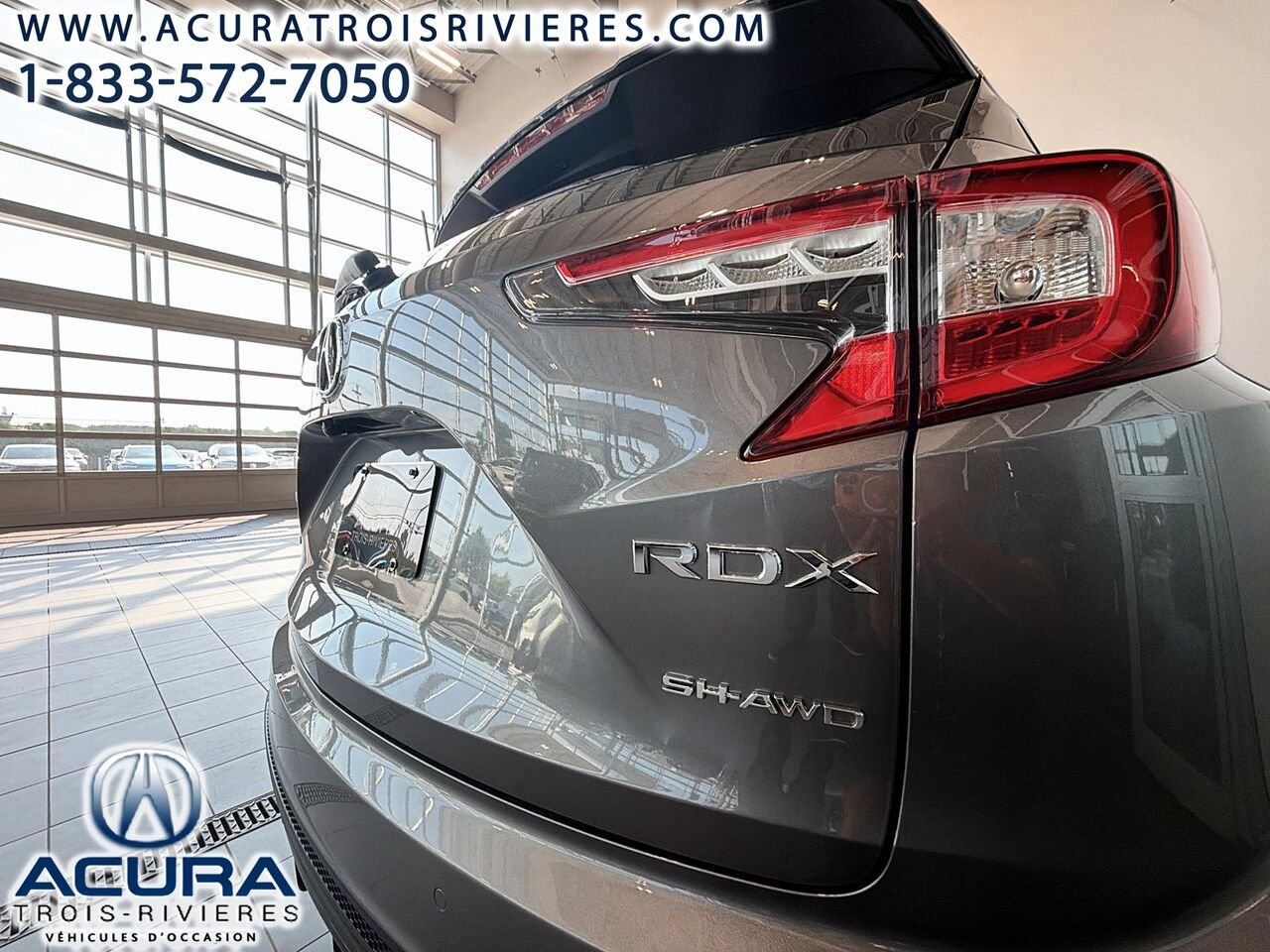 2023 Acura RDX aspec, sh-awd, toit pano, volant chauffant Grey Trois-Rivières - photo #8
