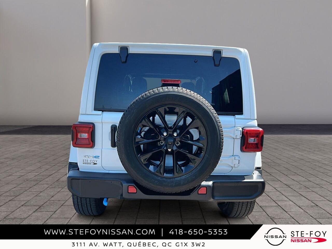 2022 Jeep WRANGLER 4XE UNLIMITED COLD WEATHER GROUP White Ste-Foy - photo #2