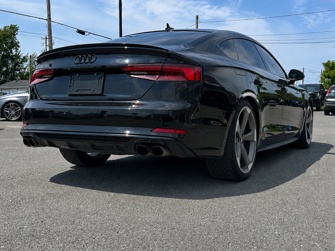 Audi S5 Sportback Technik 2019 Noir Granby - photo #6
