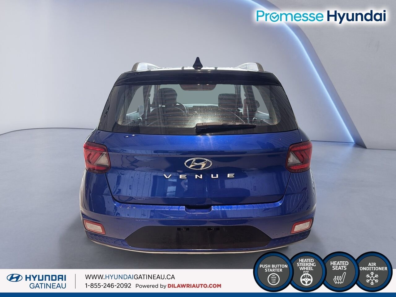 2022 Hyundai Venue Blue Gatineau - photo #2