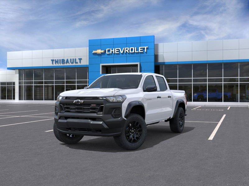 CHEVROLET COLORADO Trail Boss cabine multiplace 4RM 2025 Blanc Sherbrooke - photo #7