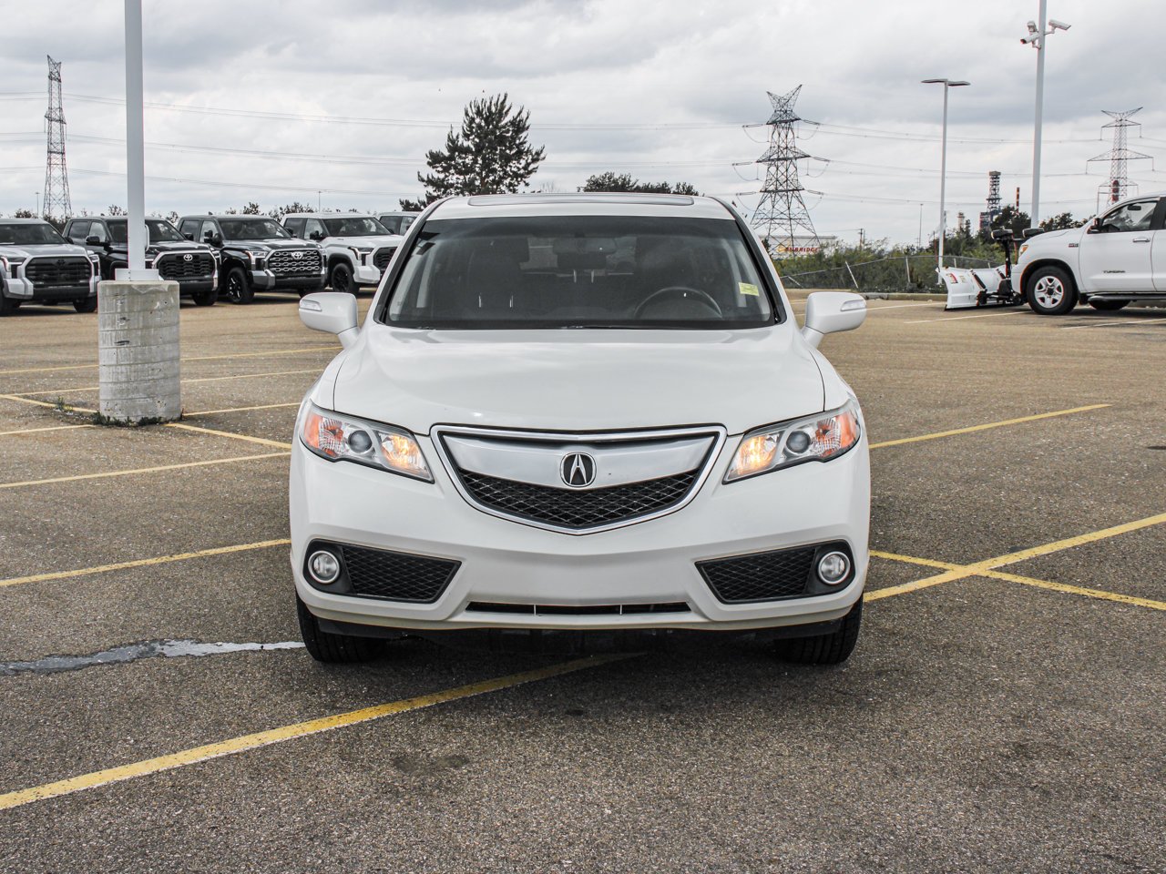 2014 Acura RDX AWD 4dr White Sherwood Park - photo #2