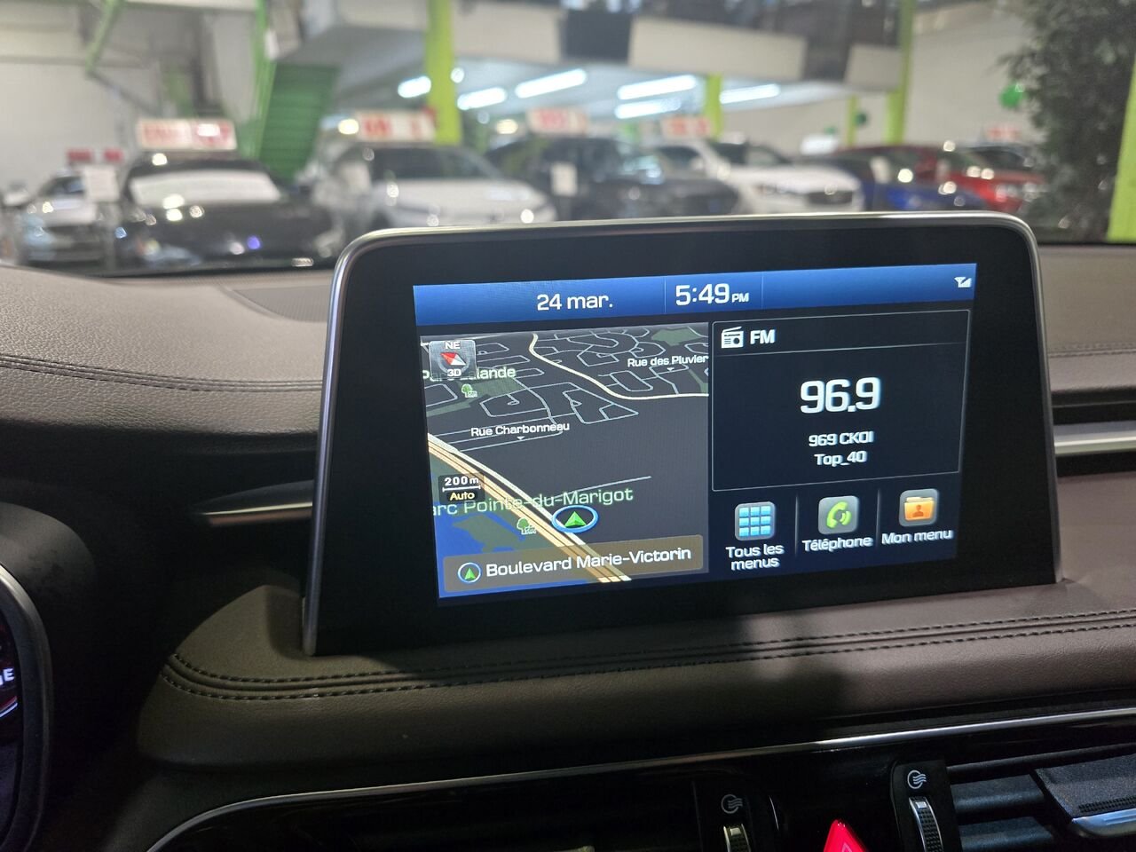 Genesis G70 2019 Noir Longueuil, - photo #26