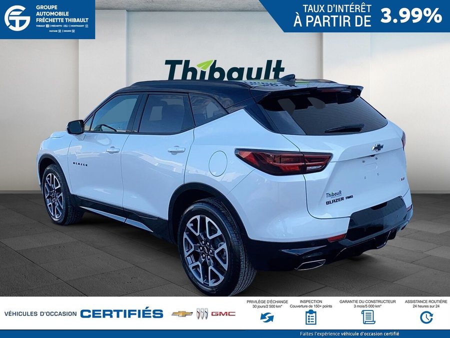 CHEVROLET BLAZER RS 4 portes TI 2024 Blanc