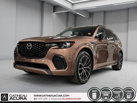 Mazda CX-70 hybride rechargeable *** UN PROPRIO + CLEAN CARFAX *** 2025 Brun
