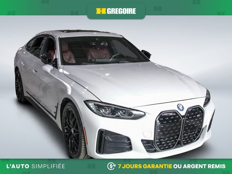 BMW i4 2023 Blanc Laval - photo #0