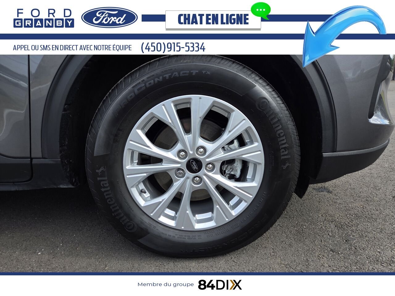 Ford ESCAPE 2024 Gris Granby - photo #25