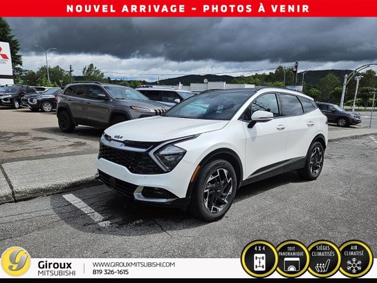 Kia Sportage EX Premium TI avec intérieur rouge 2025 Blanc