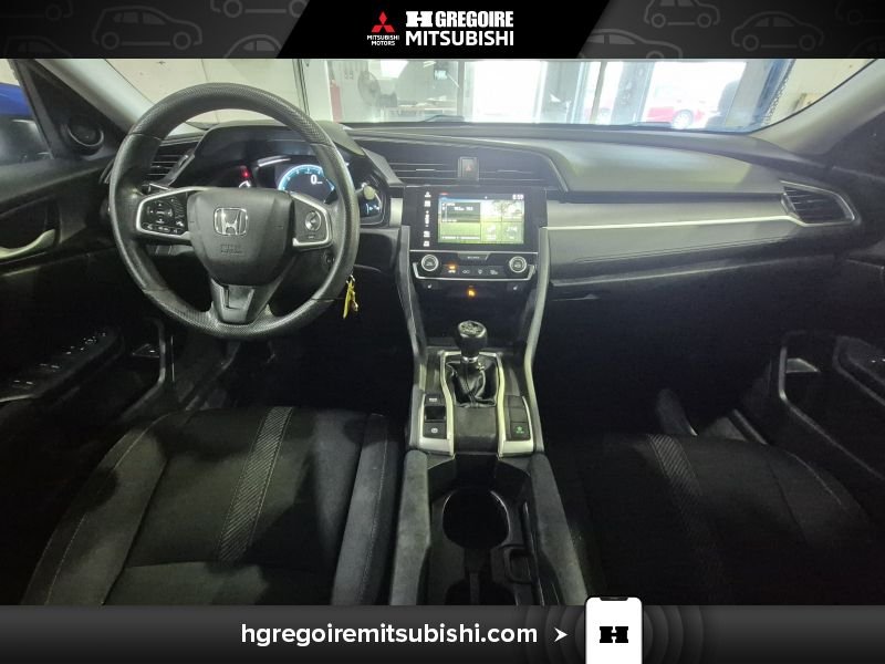 Honda Civic MW4450 | LX * Manuel * Caméra * Bluetooth 2018 Bleu Laval - photo #21