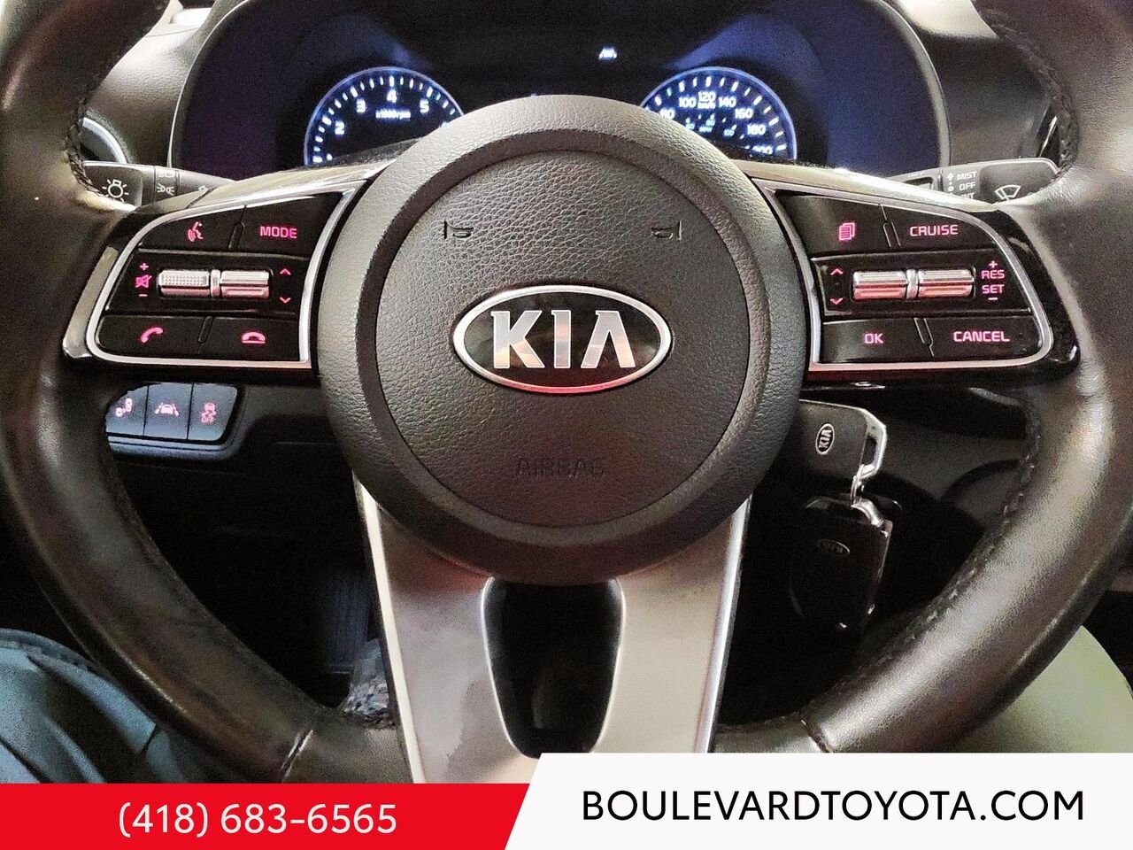 Kia Forte 97844A-86 | EX 2020 Rouge Québec - photo #9
