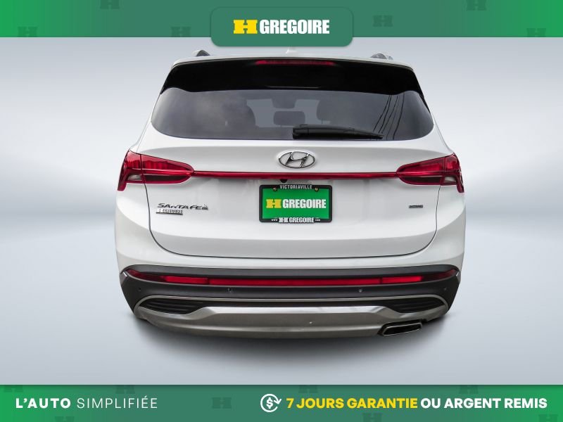 2022 Hyundai Santa Fe White Laval - photo #7