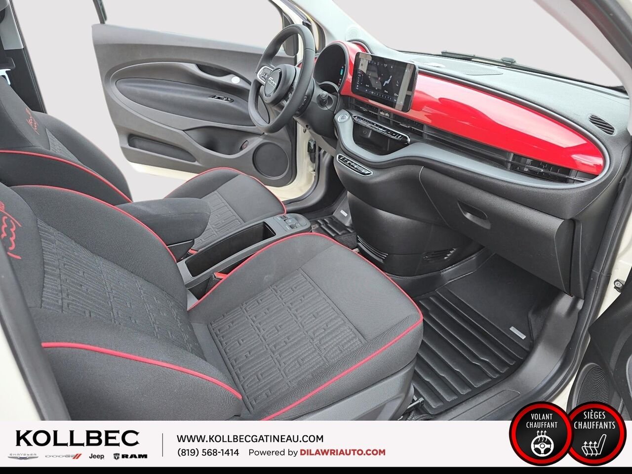 2025 FIAT 500E Édition (RED) White Ottawa & Gatineau - photo #19