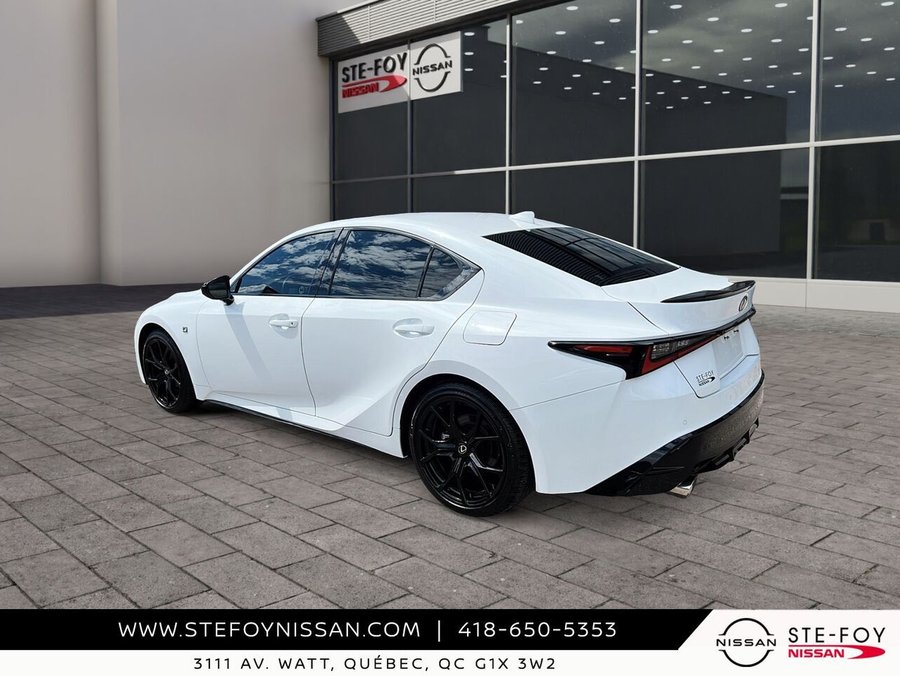 Lexus IS 350 F3 SPORT EXHAUST PERFORMANCE S6628 2025 Blanc