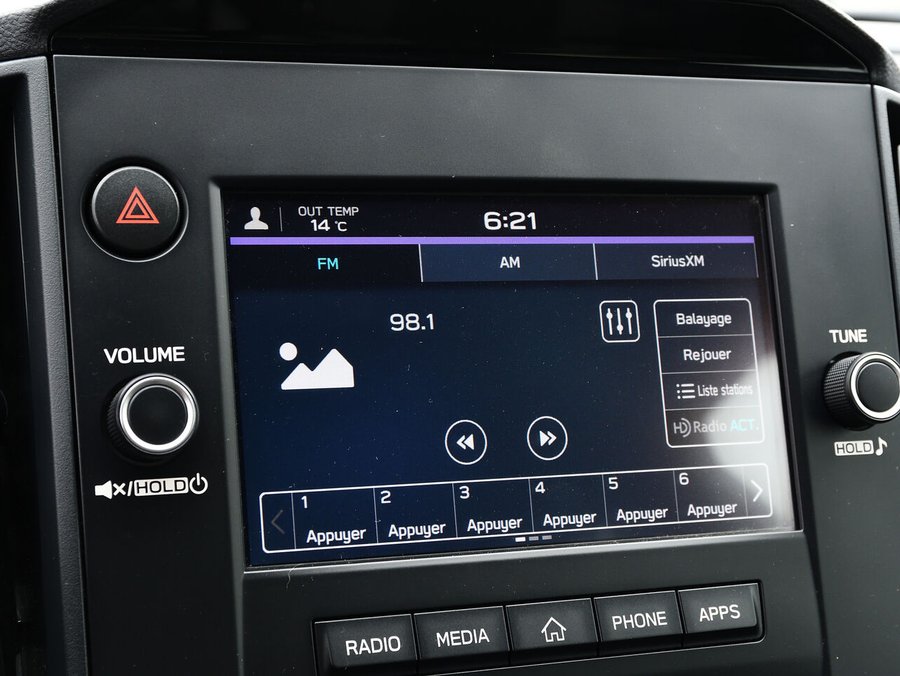Subaru WRX de base 2023 Noir