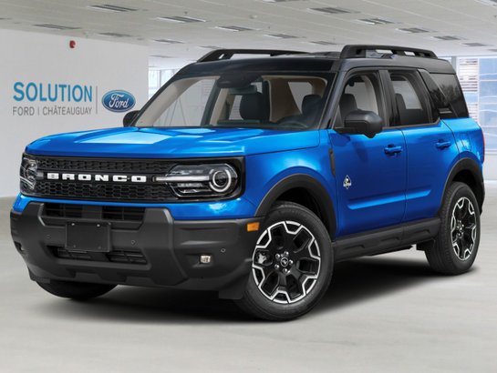 Ford Bronco Sport 2026 Bleu vélocité métallisé