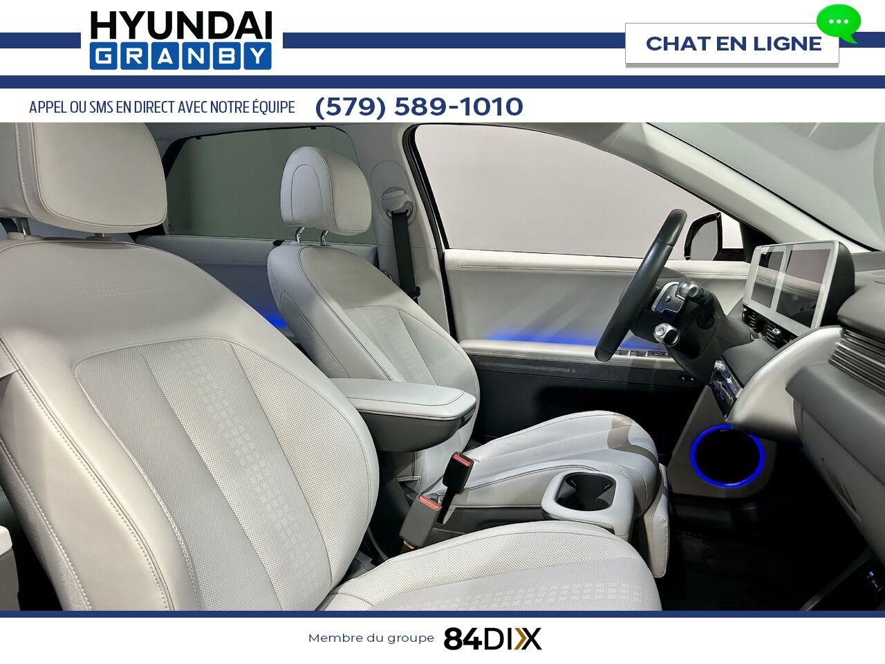 Hyundai IONIQ 5 2023 Blanc Granby - photo #22