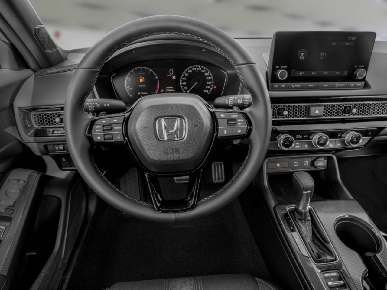 Honda Civic Hayon Sport CVT 2026 Gris Gatineau - photo #11