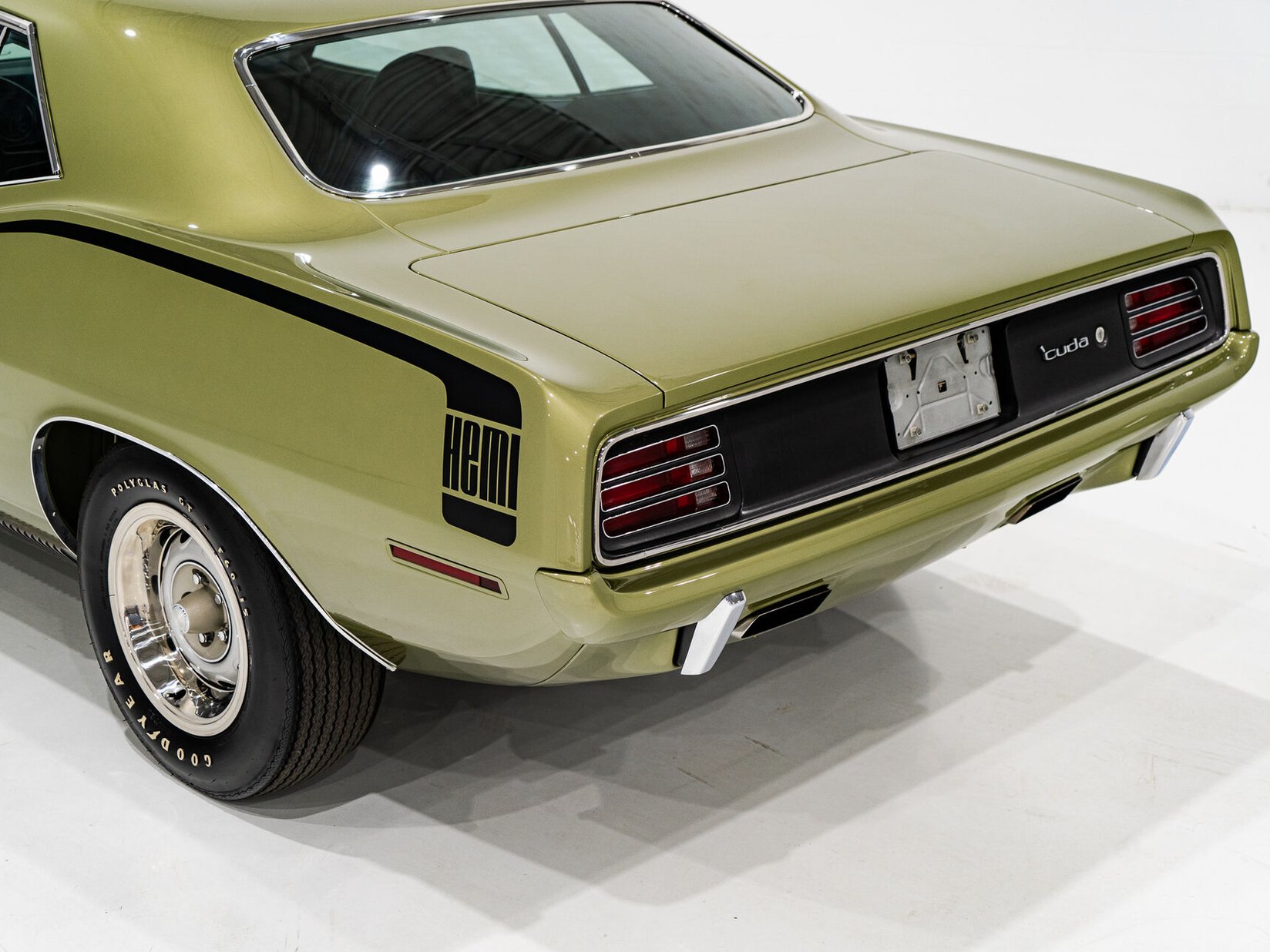Plymouth HEMI Cuda *PRICE IN USD* | 1 Of 3 Used By Chrysler Of France Racing Division 1970 Vert Kirkland - photo #27