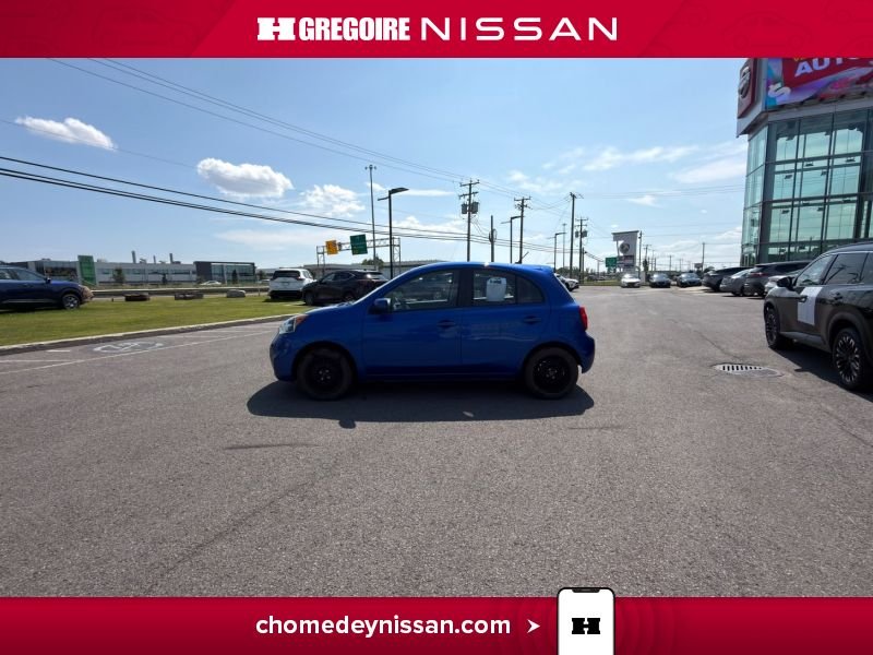 Nissan MICRA CR7081 | SV * Caméra * A/C * Bluetooth * Groupe Électrique 2019 Bleu Laval - photo #5