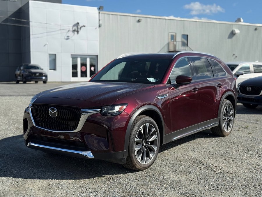 MAZDA CX-90 hybride rechargeable 2025 2025 Rouge artisanal cristal métallisé