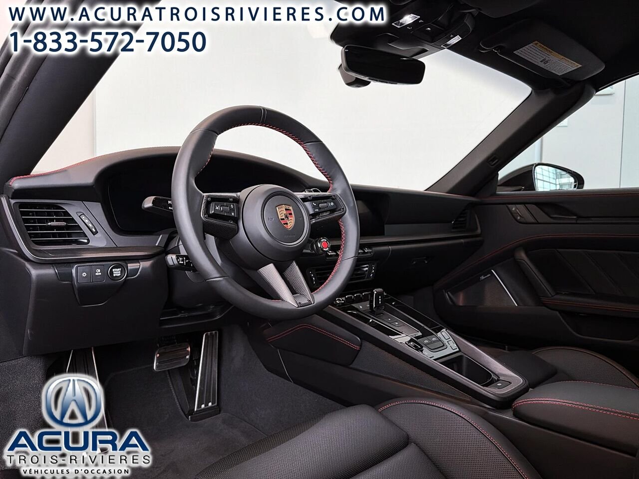 2026 Porsche 911 TARGA 4 GTS T-HYBRID Red Trois-Rivières - photo #33