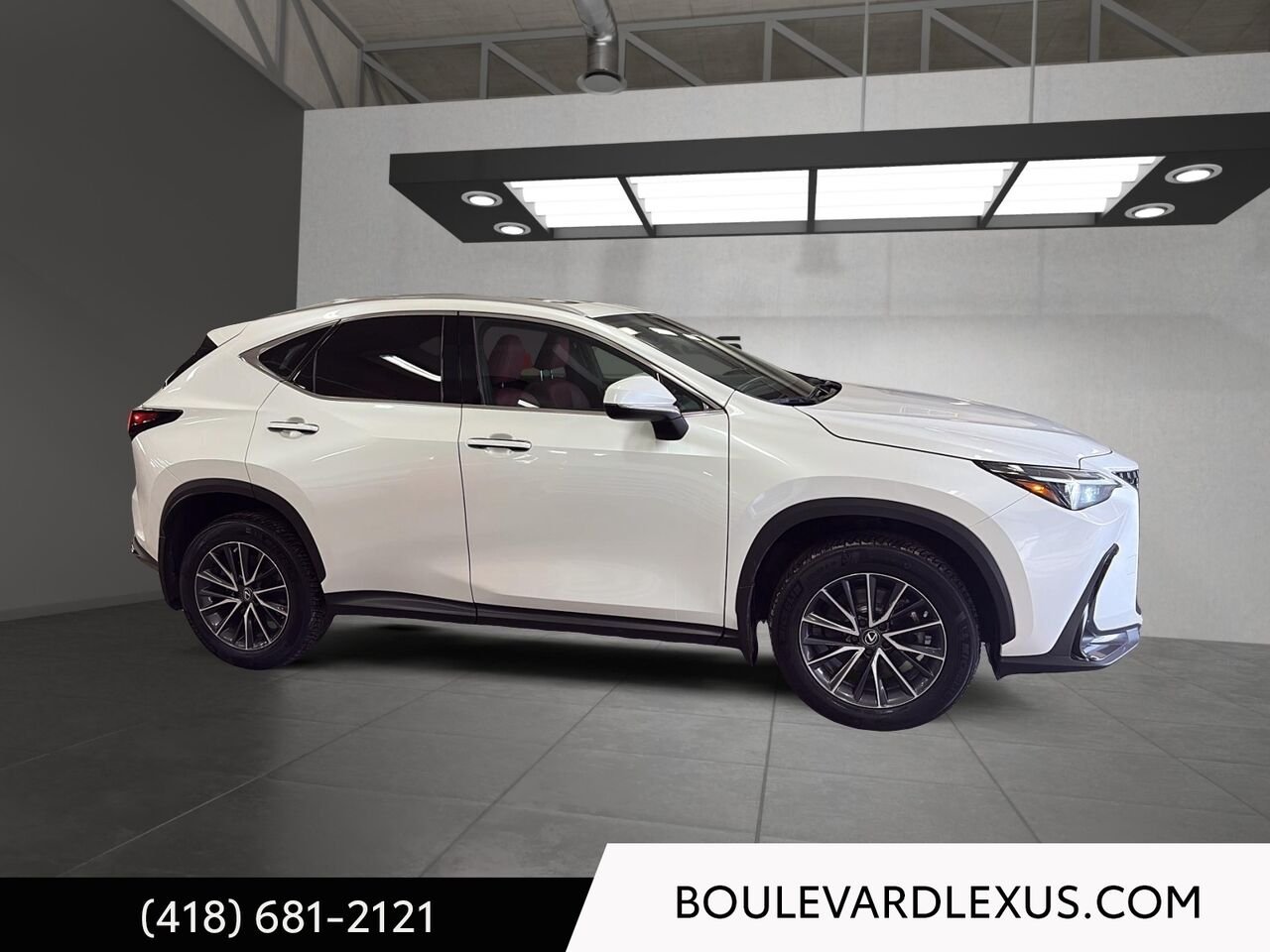 Lexus NX 19359A 2023 Blanc Québec - photo #2