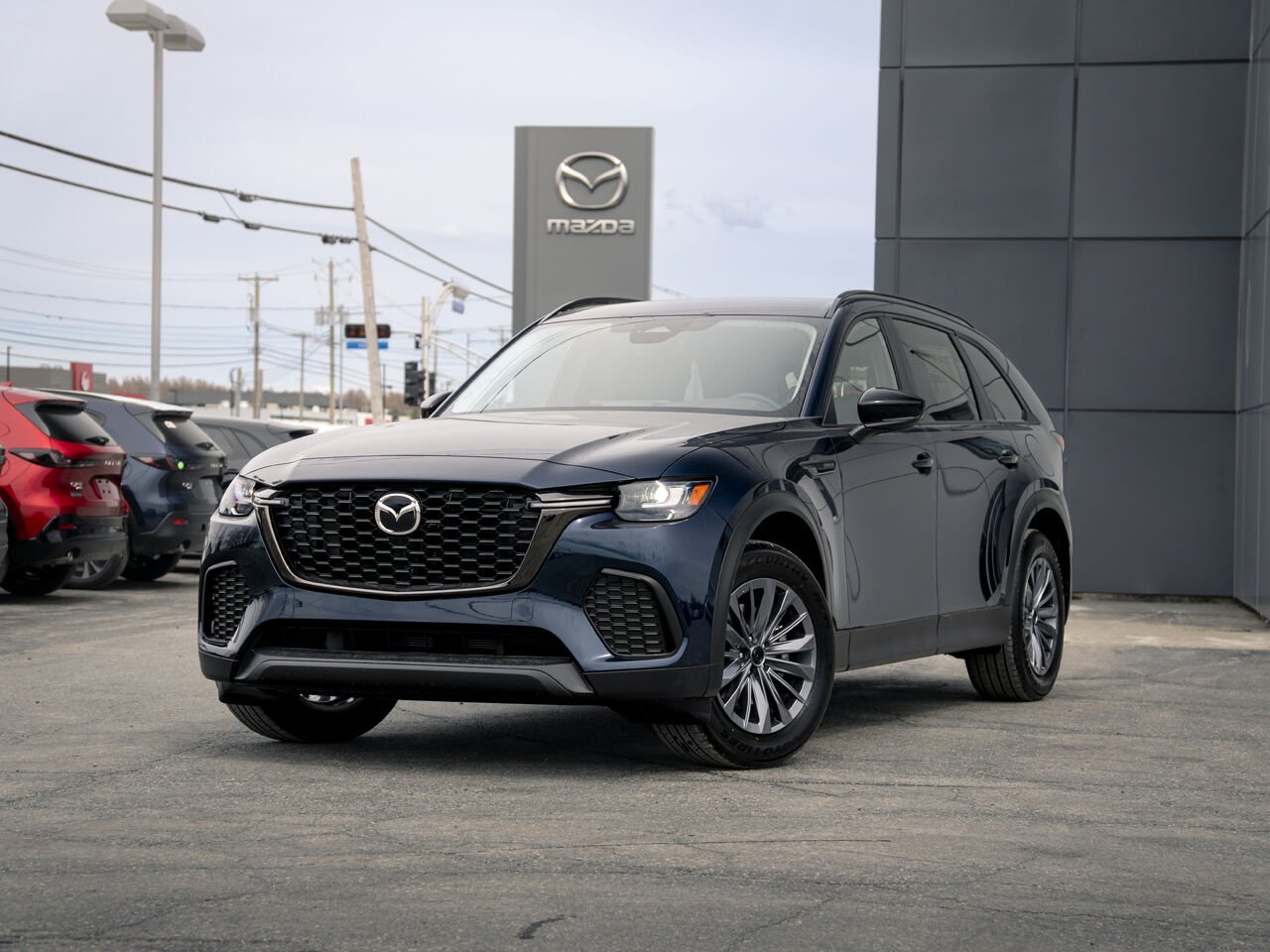 2026 MAZDA CX-70 PHEV Deep Crystal Blue Mica Val-d'Or - photo #0