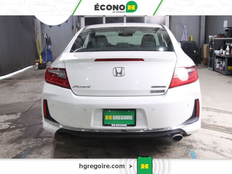 Honda Accord 729588 | TOURING COUPE CUIR TOIT MAGS BLUETOOTH 2016 Blanc Laval - photo #5