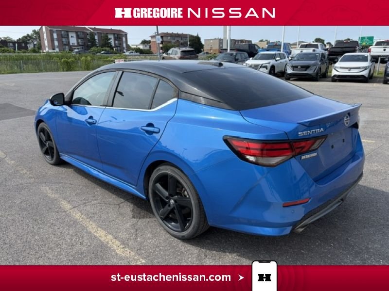 2022 Nissan Sentra Blue Saint-Eustache - photo #8