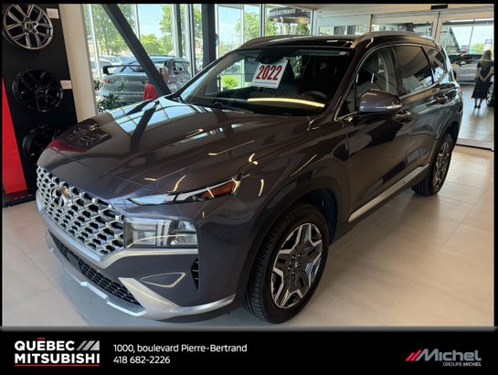 Hyundai Santa Fe Hybrid Luxury AWD, Sièges ventilés 2022 Gris