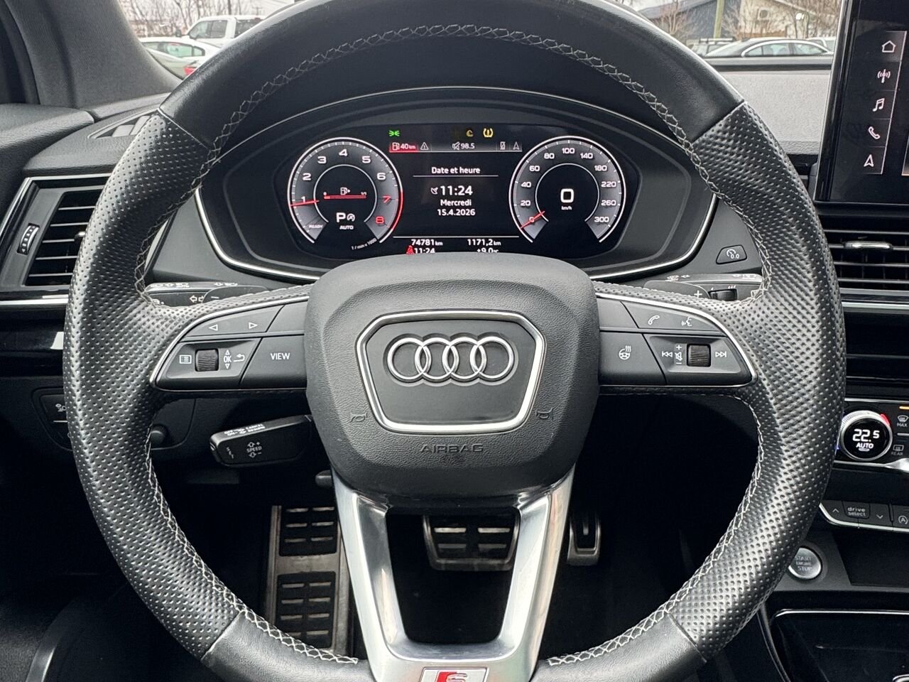 Audi Q5 Sportback Black Optic 2022 Blanc Granby - photo #15