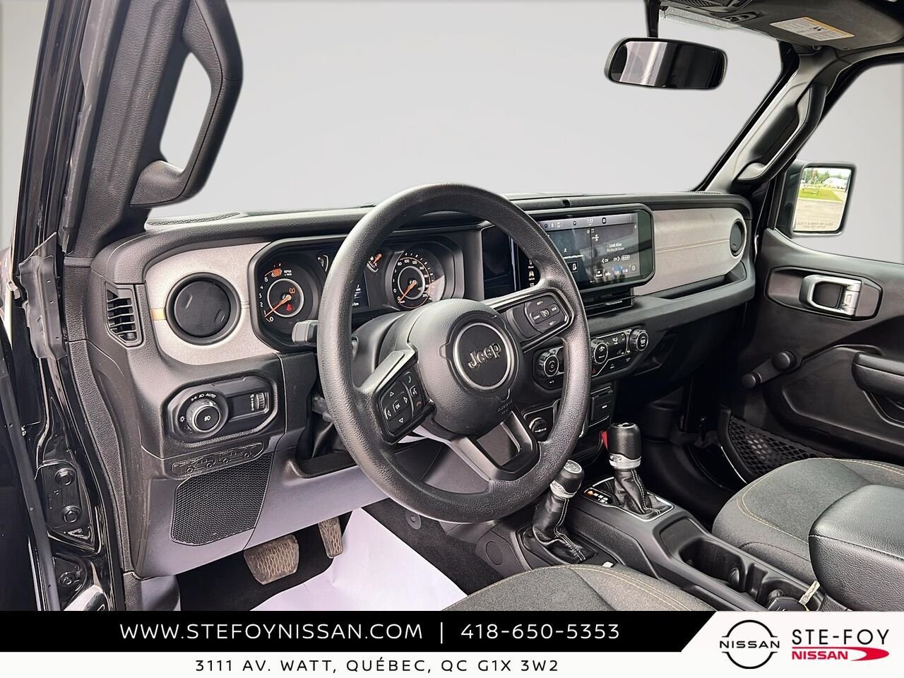 2024 Jeep Wrangler SPORT SOFT TOP QUICK ORDER PACK Black Ste-Foy - photo #5
