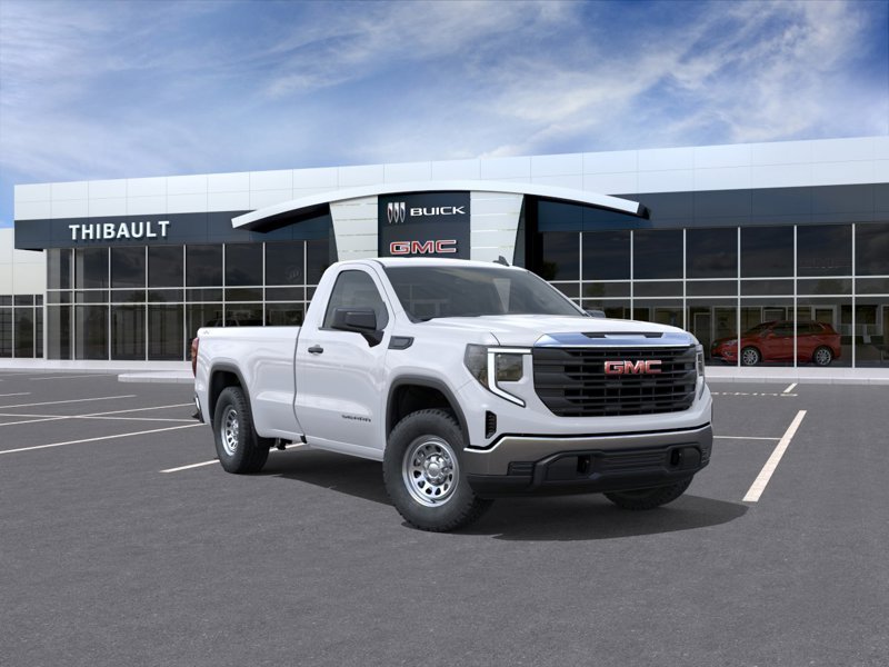 GMC Sierra 1500 Pro cabine classique 4RM 140 po 2026 BLANC SOMMET
