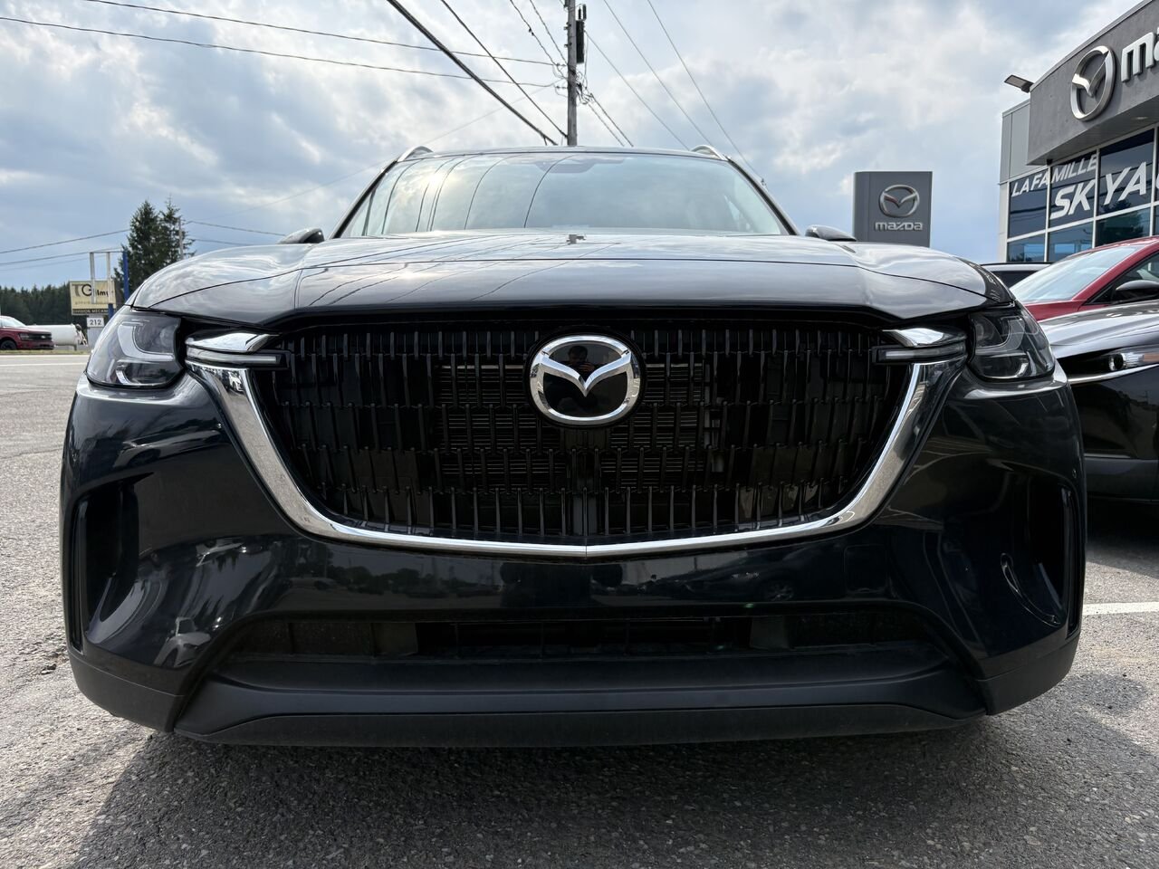 MAZDA CX-90 hybride rechargeable GS-L TI 2026 Noir de jais mica Montmagny - photo #1