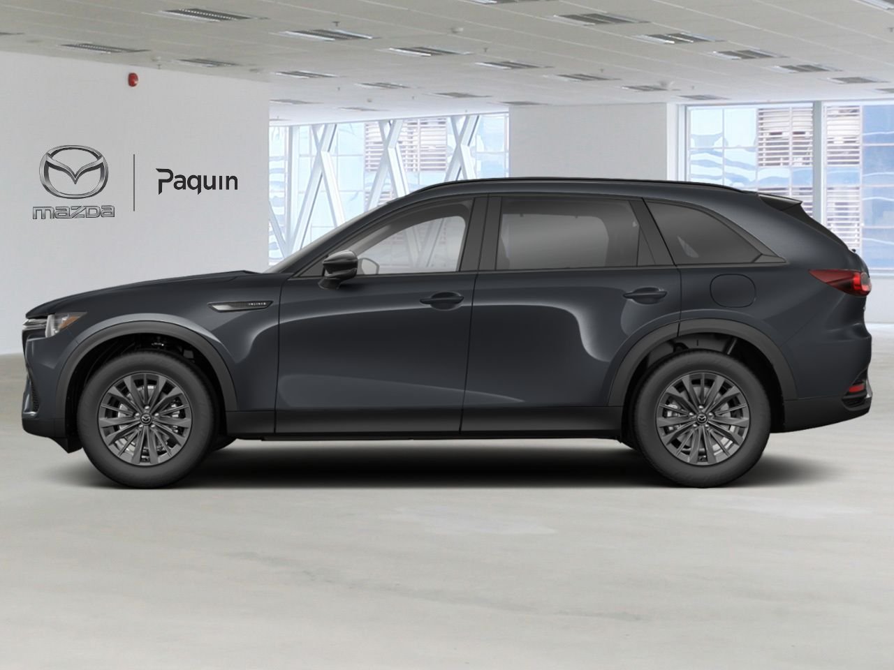 2026 Mazda CX-70 MHEV Jet Black Mica Rouyn-Noranda - photo #1